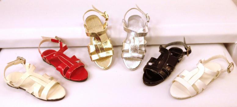 Facets by Marcia - Flat Strappy Sandals - Footwear
